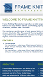 Mobile Screenshot of frameknitting.co.za